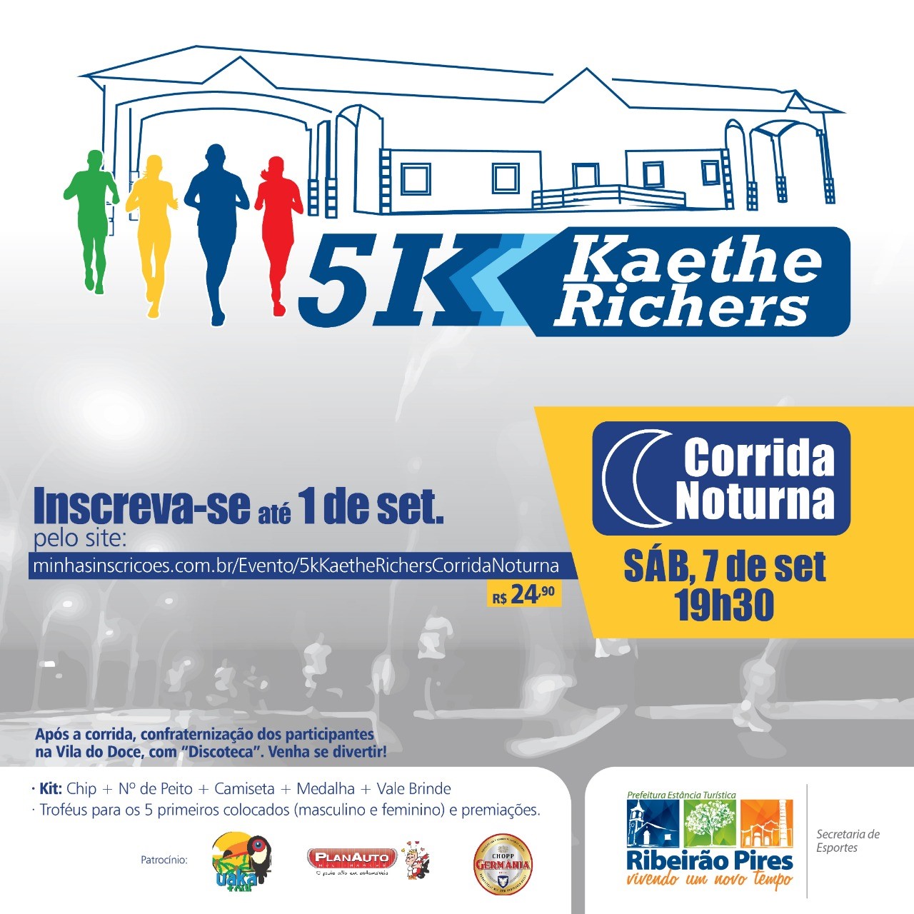 Ribeirão Pires Abre Inscrições Para A 1ª Corrida Da Av Kaethe Richers Ribeirão Pires Tv 4894